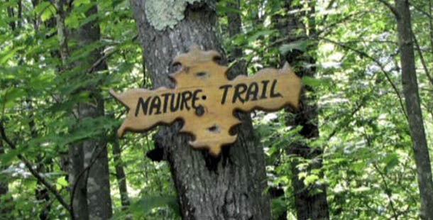 Nature Trail Sign